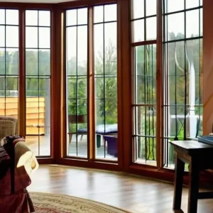 Как организовать отопление в доме с большими окнами