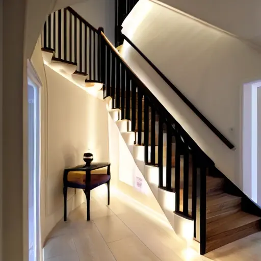 Что продумать для освещения лестницы в частном доме