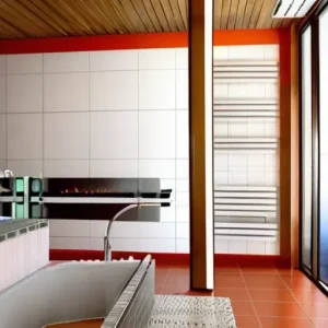 Как организовать отопление в доме с несколькими санузлами