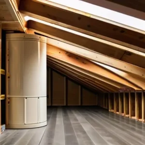 Как организовать отопление в доме с чердачным пространством