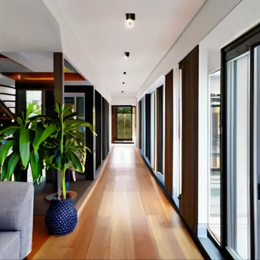 Что учитывать при оформлении длинных и узких помещений