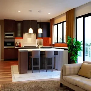 Что предусмотреть для комфортного отопления кухни-гостиной