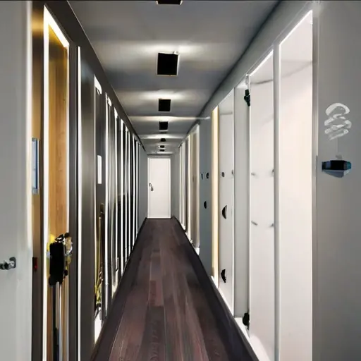 Как организовать электрику в длинном коридоре