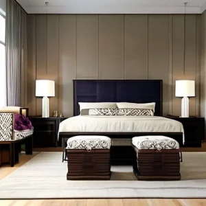 Что помогает визуально объединить мебель, отделку и декор