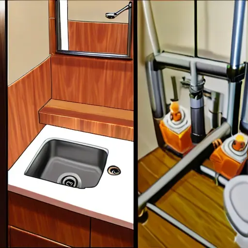 Как организовать систему подачи воды в доме с двумя раковинами в ванной