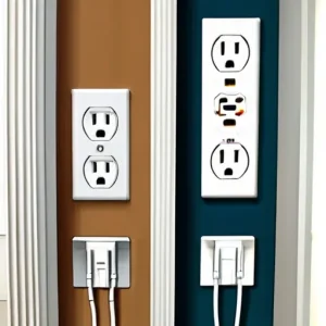 Как организовать удобные точки питания в гостиной